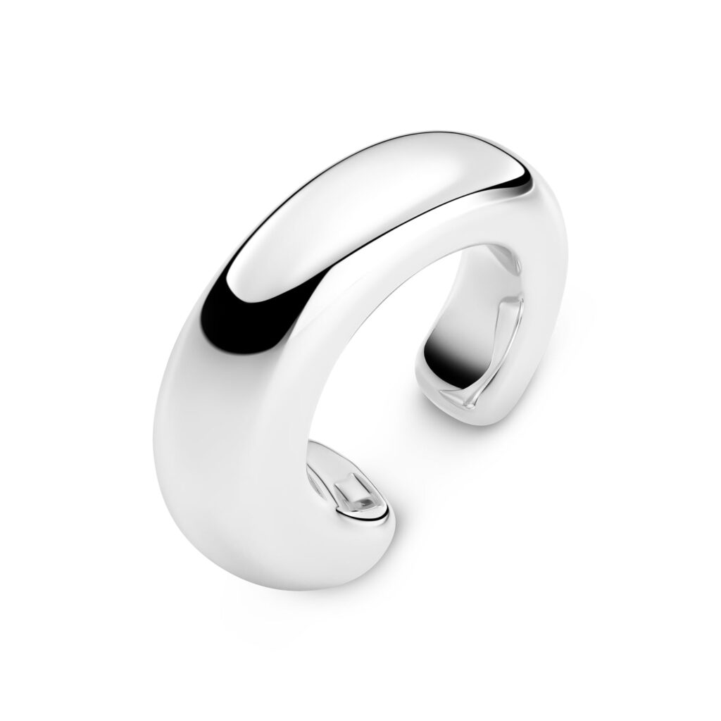 Ear cuff Goccia Pianura