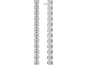 Örhängen Diamante - 14k guld eller vitguld 0.91 ct TW G-H VS lab-grown diamanter