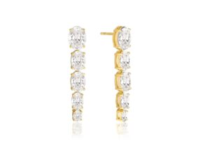 Örhängen Ellisse Lungo Cinque