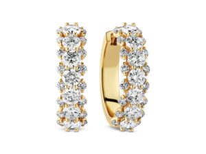 Örhängen Fior - 14k guld eller vitguld 0.88 -2.46 ct TW G-H VS lab-grown diamanter